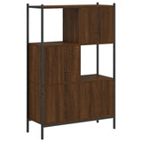 Bookcase Brown Oak 72x28x109 cm Engineered Wood 838887