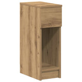 Bedside Cabinets with Drawer 2 pcs Artisan Oak 20x36x60 cm 858712