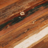 Square Table Top 70x70 cm 25-27 mm Solid Reclaimed Wood 286059
