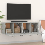 Wall Cabinets 2 pcs Concrete Grey 80x35x36.5 cm Engineered Wood 3115655