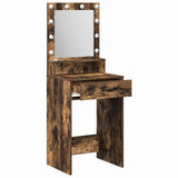 Dressing Table Smoked Oak 50 x 41 x 135 cm Engineered Wood 865095