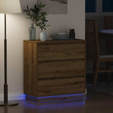 Bedside Cabinet Artisan Oak 71 x 34.5 x 75 cm Engineered wood 869641