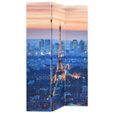 Folding Room Divider 120x170 cm Paris by Night 245869