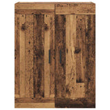 Wall Mounted Cabinet Old Wood 69.5 x 34 x 90 cm Engineered Wood 882430