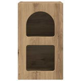 Bedside Table 2 pcs Artisan Oak 29.5 x 33.5 x 50 cm 891243