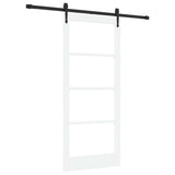 Sliding Door Manual White 86 x 198.5 cm Wood and metal 3332340