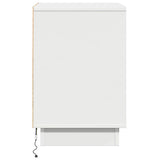 Bedside Cabinet White 39 x 34.5 x 50 cm Engineered wood 869610