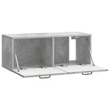 Wall-Mounted TV Cabinet Concrete Grey 78.5 x 31 x 30 cm 899058