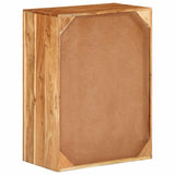 Drawer Cabinet 55x33x75 cm Solid Wood Acacia 4008894