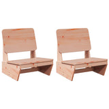 Garden Chairs 2 pcs 60x64x70.5 cm Solid Wood Douglas 859315