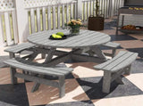 8-Seater Wooden Picnic Set-Fir Wood T3398P318663