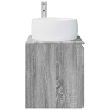 Wall-Mounted Sink Vanity Grey Sonoma 49.5 x 44.5 x 66 cm 890458