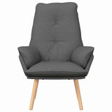 Armchair Dark Grey 69 x 74 x 93 cm Fabric 42001851