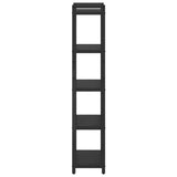 Bookshelf Black Oak 40 x 30 x 155 cm Engineered Wood 868353