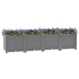 Raised Bed 160x40x38 cm Polypropylene 153296