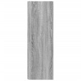 Corner Cabinet Grey Sonoma 33x33x100 cm Engineered Wood 825829