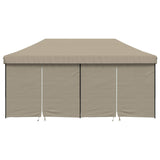 Party Tent Folding Taupe 292 x 580 x 315 cm Oxford Fabric 42023667