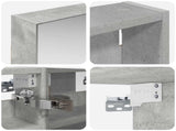Bathroom Cabinet Set 3 pcs 100 x 10.5 x 50 cm Engineered wood 3403683