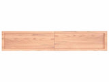 Wall Shelf Light Brown 160x40x cm Treated Solid Wood Oak 363710