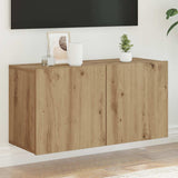 TV Cabinet Wall-mounted Artisian Oak 80x30x41 cm 857668