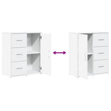 Sideboards 2 pcs White 60x31x70 cm Engineered Wood 3276553