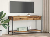 Console Table Old Wood 100 x 34.5 x 75 cm Engineered Wood 882241