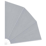 Collapsible Balcony Side Awning Grey 210x210 cm 41573