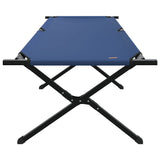 Folding Camping Bed Folding Manual Blue Oxford fabric 42003192