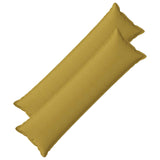 Cushion with Pillow HOUTEN 2 pcs Light Green Faux Linen 934284