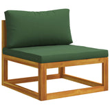 Sofa Set 6 pcs Natural Solid Acacia Wood 3417268