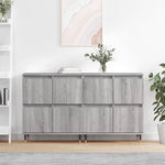 Sideboards 2 pcs Grey Sonoma Engineered Wood 3190171