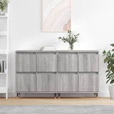 Sideboards 2 pcs Grey Sonoma Engineered Wood 3190171
