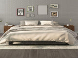 Bedside Cabinets 2 pcs Brown Oak Engineered Wood 817320
