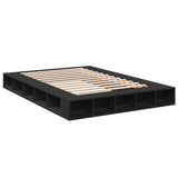 Bed Frame without Mattress Black 160x200 cm 3280462