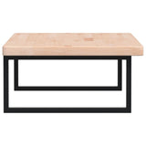 Basin Shelf Wall Mounted Steel and Solid Wood Oak 3302473