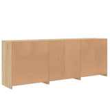 Sideboard with LED Lights Sonoma Oak 181.5x37x67 cm 3209004