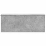Storage Box Concrete Grey 90x35x35 cm Engineered Wood 840684