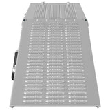 Foldable Ramp 200kg per ramp 2 pcs Silver 166 x 23 x 4.5 cm 42019250