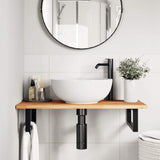 Bathroom Vanity Top Oil Finished 100x40x2 cm Solid Wood Acacia 3279689
