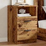 Bedside Cabinet Old Wood 40x36x65 cm Engineered Wood 856844