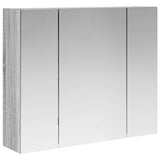 Bathroom Mirror Cabinet Grey Sonoma 60 x 14.5 x 50 cm 889076