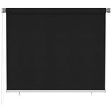 Outdoor Roller Blind 180x140 cm Black 312945