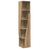 Corner Cabinet 27.5x27x140cm Engineered Wood Artisan Oak 889874