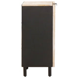 Sideboard White Wash Finish 40 x 33 x 75 cm Solid Mango Wood 4017888