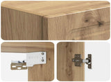 Wall-Mounted Cabinet Artisan Oak 33 x 34.5 x 90 cm 899274