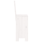 Bar Stools 2 pcs White 40x42x120 cm Solid Wood Pine 825353