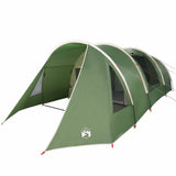Tunnel Tent 4-Person Green and White 778 x 356 x 210 cm 42004038