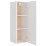 4 Piece TV Cabinet Set White Engineered Wood 3114198