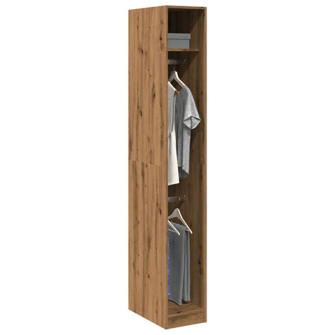 Wardrobe Artisian Oak 30x50x200 cm Engineered Wood 3307782