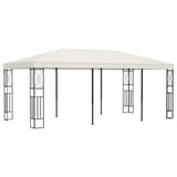 Gazebo 3x6 m Cream Fabric 48009